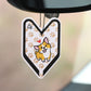 Corgi Classic Fresh Young Leaf Paper Hanging Air Freshener