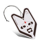 Panda J9 Cool Squash Paper Hanging Air Freshener - Young Leaf