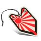 White Peach Paper Hanging Air Freshener - Young Leaf Rising Sun