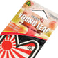 White Peach Paper Hanging Air Freshener - Young Leaf Rising Sun