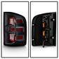 SPYDER xTune 07-13 Chevrolet Silverado 1500/3500 Full LED Tail Lights - Black (ALT-CH-CSIL07-FLED-BK) 9951480