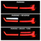 SPYDER xTune 06-08 Acura TSX Light Bar LED 4pcs Tail Lights - Red Clear (ALT-JH-ATSX06-LBLED-RC) 9047527