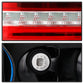 SPYDER xTune 06-08 Acura TSX Light Bar LED 4pcs Tail Lights - Red Clear (ALT-JH-ATSX06-LBLED-RC) 9047527