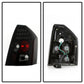 SPYDER xTune 05-07 Chrysler 300C LED Tail Lights - Black Smoke (ALT-JH-C300C05-LED-BSM) 9036897