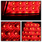 SPYDER Xtune Chrysler 300 05-07 LED Tail Lights Black ALT-JH-CHR305-LED-BK 9027567
