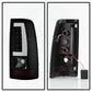 SPYDER xTune 99-02 Chevy Silverado 1500 Light Bar Style LED Tail Lights - Black (ALT-JH-CS99-LBLED-BK) 9036798