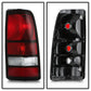 SPYDER Xtune Chevy Silverado 99-02 / GMC Sierra 99-06 OE Style Tail Lights Red Clear ALT-JH-CS99-OE-RC 9027185