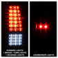 SPYDER xTune 99-02 Chevy Silverado 1500/2500 (w/o Stepside) LED Tail Lights - Black (ALT-JH-CSIL99-CS-BK) 9037610