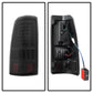 SPYDER xTune 99-02 Chevy Silverado 1500/2500 (w/o Stepside) LED Tail Lights - Black (ALT-JH-CSIL99-CS-BK) 9037610