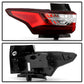 SPYDER Xtune 18-21 Chevrolet Traverse Red/Clear Full LED Tail Light - OE Outer Left 9957628