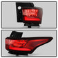 SPYDER Xtune 18-21 Chevrolet Traverse Red/Clear Full LED Tail Light - OE Outer Right 9957635