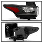 SPYDER 18-21 Chevy Traverse w/ Redline Pkg Black/Clear Full LED Tail Light - OE Outer Left 9957642