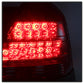 SPYDER Xtune 98-11 Ford Crown Victoria LED Tail Lights -Red Clear ALT-JH-CVIC98-LED-PI-RC 9032868