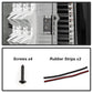 SPYDER Xtune Dodge Ram 07-08 1500 / Ram 07-09 2500/3500 LED Tail Lights Chrome ALT-JH-DR07-LED-C 5073020