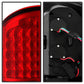SPYDER Xtune Dodge Ram 07-08 1500 / Ram 07-09 2500/3500 LED Tail Lights Red Clear ALT-JH-DR07-LED-RC 5073037