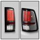 SPYDER xTune Dodge Ram 1500 09-14 - Incandescent Only C Shape LED Tail Lights- Smoked ALT-JH-DR09-LED-CS-SM 9036408