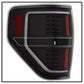 SPYDER xTune 09-14 Ford F-150 Light Bar LED Tail Lights - Black (ALT-JH-FF15009-LBLED-BK) 9042188