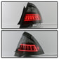 SPYDER xTune 10-12 Ford Fusion Light Bar LED Tail Lights - Black Smoked (ALT-JH-FFU10-LBLED-BSM) 9041662