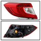 xTune Honda Accord 18-20 Red Clear Driver Side LED Tail Lights - OE Outer Left ALT-JH-HA18-OE-OL 9949173