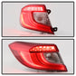 xTune Honda Accord 18-20 Red Clear Driver Side LED Tail Lights - OE Outer Left ALT-JH-HA18-OE-OL 9949173