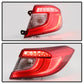 xTune Honda Accord 18-20 Red Clear Passenger Side LED Tail Lights - OE Outer Right ALT-JH-HA18-OE-OR 9949180