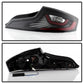SPYDER xTune 03-05 Infiniti G35 Coupe LED Light Tube Style Tail Lights - Black (ALT-JH-IG3503-LEDLB-BK) 9037696