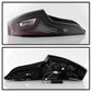 SPYDER xTune 06-07 Infiniti G35 Coupe LED Light Tube Style Tail Lights - Black (ALT-JH-IG3506-LEDLB-BK) 9037719
