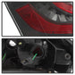 SPYDER xTune 06-07 Infiniti G35 Coupe LED Light Tube Style Tail Lights - Black (ALT-JH-IG3506-LEDLB-BK) 9037719