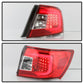 SPYDER xTune Subaru Impreza WRX 08-14 LED Tail Lights - Red/Clear ALT-JH-SIWRX08-LBLED-RC 9045417