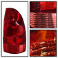 SPYDER Xtune Toyota Tacoma 05-08 OE Style Tail Lights OEM ALT-JH-TTA05-OE-RC 9029912