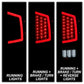 SPYDER xTune 16-18 Toyota Tacoma Light Bar LED Tail Lights - Black (ALT-JH-TTA16-LBLED-BK) 9041686