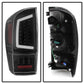 SPYDER xTune 16-18 Toyota Tacoma Light Bar LED Tail Lights - Black (ALT-JH-TTA16-LBLED-BK) 9041686