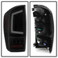 SPYDER xTune 16-18 Toyota Tacoma Light Bar LED Tail Lights - Black Smoked (ALT-JH-TTA16-LBLED-BSM) 9041693