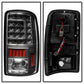 SPYDER Xtune GMC Yukon Denali/Denali Xl 01-06 Version 2 C Shape LED Tail Lights Black ALT-ON-CD00-G2-LED-BK 5081490