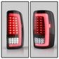 SPYDER xTune 00-06 Chevrolet Suburban C Shape Style LED Tail Lights - Black Smoke (ALT-ON-CD00-LBLED-BSM) 9050725