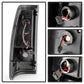 SPYDER Xtune Chevy Silverado 1500/2500/3500 03-06 LED Tail Lights Black Smoke ALT-ON-CS03-LED-BSM 5081124