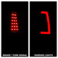 SPYDER xTune 03-07 Chevrolet Silverado 1500/2500 Version 3 LED Tail Lights - Black (ALT-ON-CS03V3-LBLED-BK) 9048708