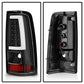 SPYDER xTune 03-07 Chevrolet Silverado 1500/2500 Version 3 LED Tail Lights - Black (ALT-ON-CS03V3-LBLED-BK) 9048708