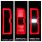 SPYDER xTune 14-16 Chevy Silverado 1500 Light Bar LED Tail Lights - Red Clear (ALT-ON-CS14-LBLED-RC) 9040313