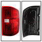 SPYDER xTune 14-16 Chevy Silverado 1500 Light Bar LED Tail Lights - Red Clear (ALT-ON-CS14-LBLED-RC) 9040313