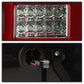 SPYDER xTune 14-16 Chevy Silverado 1500 Light Bar LED Tail Lights - Red Clear (ALT-ON-CS14-LBLED-RC) 9040313