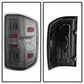 SPYDER xTune 14-16 Chevrolet Silverado 1500 Light Bar LED Tail Lights - Smoke (ALT-ON-CS14-LBLED-SM) 9040320
