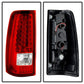 SPYDER Xtune Chevy Silverado 1500/2500/3500 99-02 Version 2 LED Tail Lights Red Clear ALT-ON-CS99-G2-LED-RC 5081247