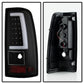 SPYDER xTune Chevy Silverado 1500/2500/3500 99-02 / Version 3 Tail Lights Black ALT-ON-CS99V3-LBLED-BK 9038761