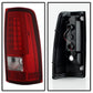 SPYDER xTune Chevy Silverado 1500/2500/3500 99-02 / Version 3 Tail Lights Red Clear ALT-ON-CS99V3-LBLED-RC 9038792