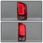 SPYDER xTune 02-06 Dodge Ram 1500 Light Bar LED Tail Light - Red Clear (ALT-ON-DRAM02V3-LBLED-RC) 9040276