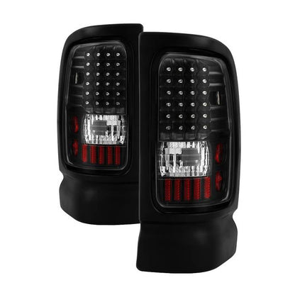 SPYDER Xtune Dodge Ram 1500 94-01 / Ram 2500/3500 94-02 LED Tail Lights Black ALT-ON-DRAM94-LED-BK 5012777