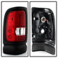 SPYDER xTune Dodge Ram 1500 94-01 Tail Lights - Light Bar LED - Black ALT-ON-DRAM94V3-LBLED-RC 9038891