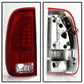 SPYDER xTune Ford F150 Styleside 97-03 Light Bar LED Tail Lights - Red Clear ALT-ON-FF15097-LBLED-RC 5082091