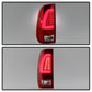 SPYDER xTune Ford F150 Styleside 97-03 Light Bar LED Tail Lights - Red Clear ALT-ON-FF15097-LBLED-RC 5082091